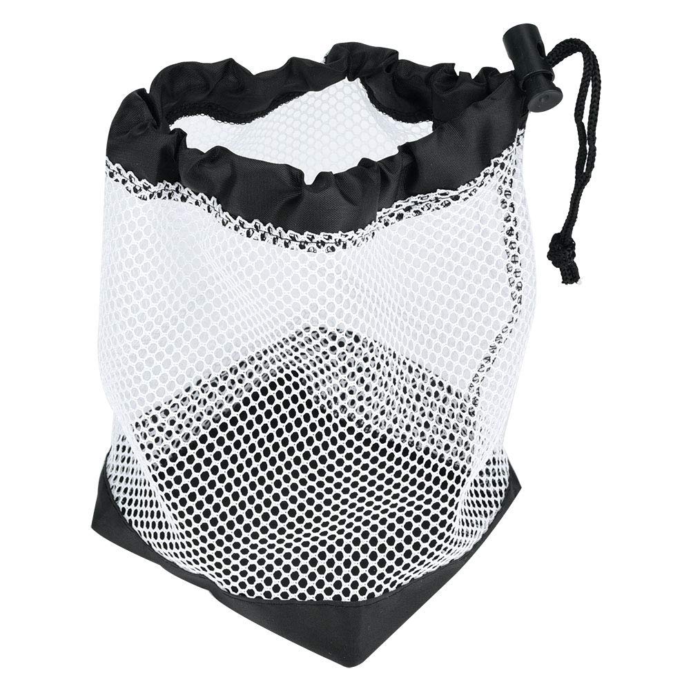 Yosoo Golf Ball Bag, Nylon Mesh Drawstring Golf Pouch 36 Golf Ball Holder Storage Bag with Mesh and Drawstring Cord Lock Closure Ball Bag Pouch Mesh Bag for Golf Tennis Balls, Gym, Shower