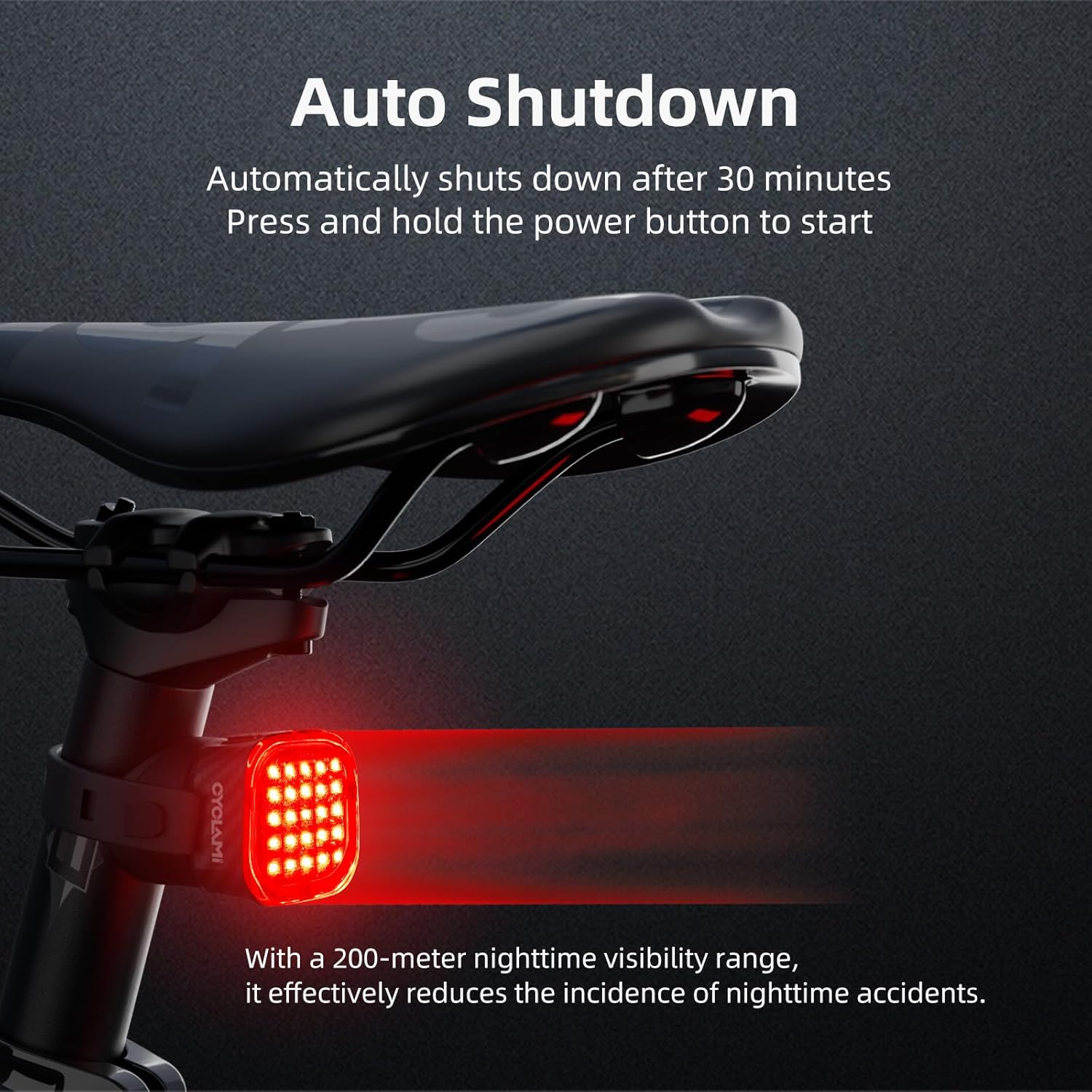 Bike Light Bike Headlight and Tail Light Rechargeable Battery Set Compatible with Garmin/GoPro Aluminium Alloy IPX6 Waterproof,Bicycle Light Fits All Bikes Night Riding