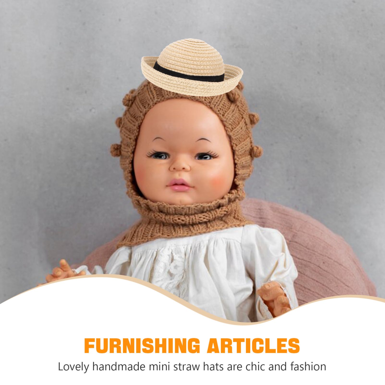 Child's Assorted Color Red Blue Star Farm Woven Cowboy Hat Costume Accessory