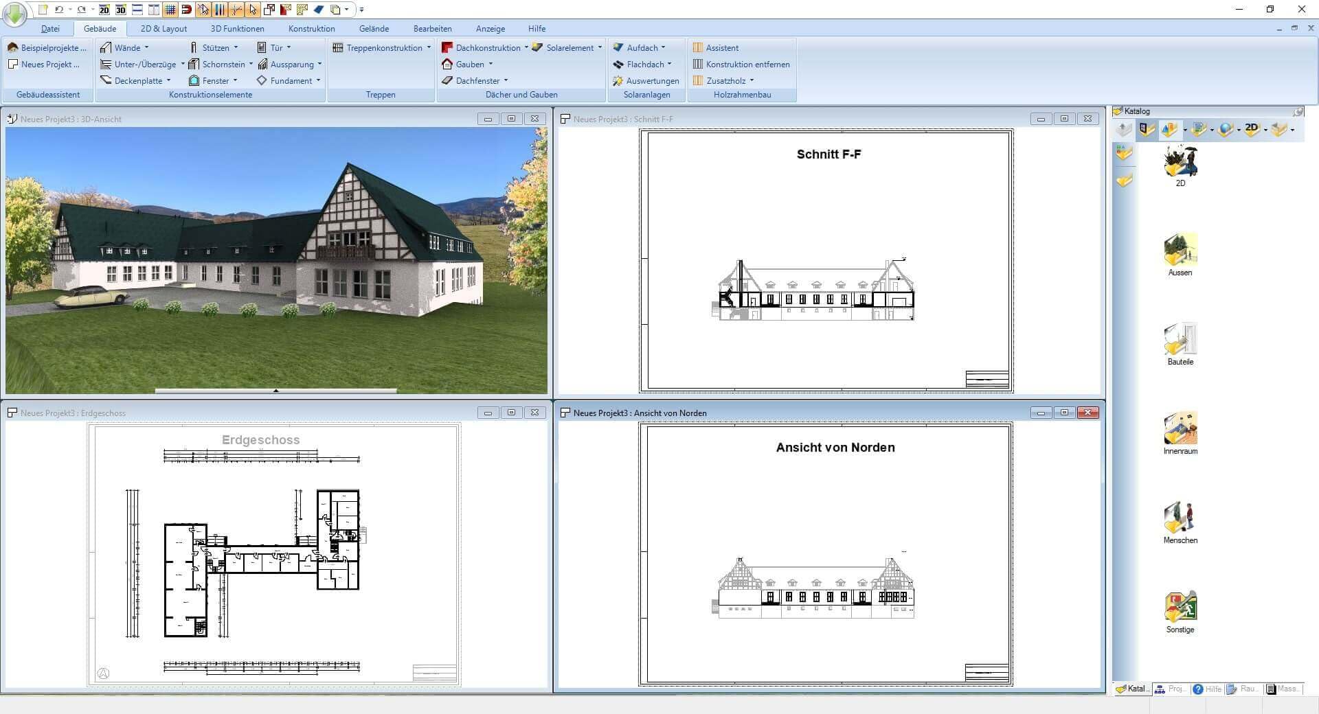 Ashampoo 3D CAD Professional 14 – Professionelle 2D/3D-CAD-Planung für Architektur, Konstruktion & Design mit realistischer Visualisierung | 1 Gerät | 1 Benutzer | PC Aktivierungscode per Product Key