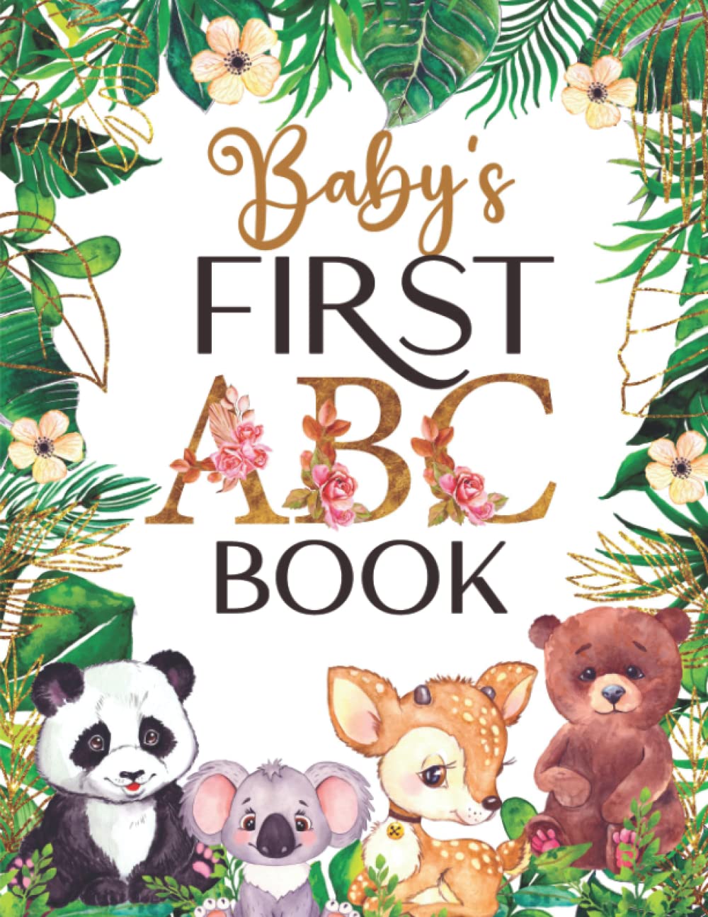 Baby's First ABC Book: Baby Shower Games Gender Neutral & Unique Guest Sign in Book, SoftCover