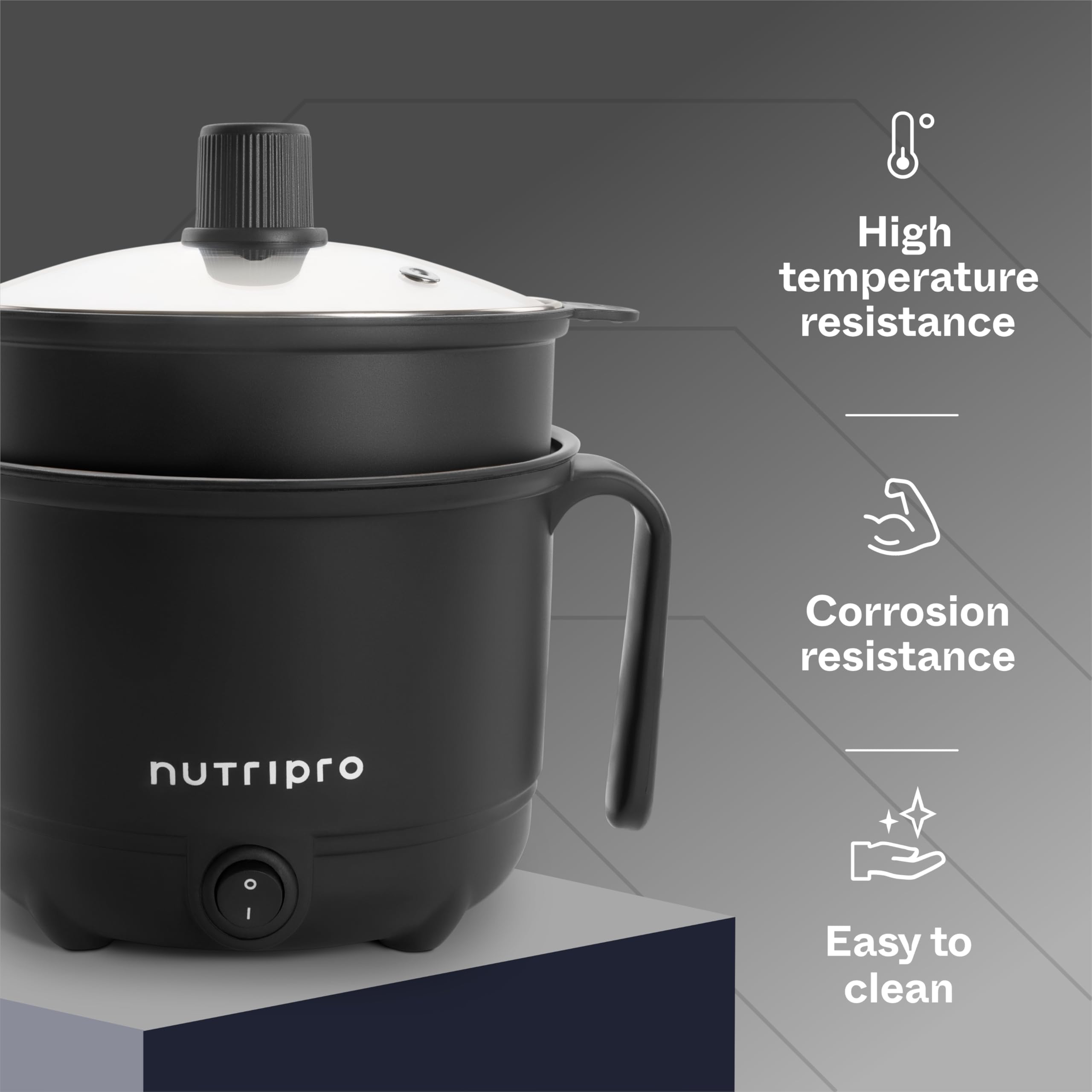 Nutripro Multipurpose Cook Kettle (1.5, litres)