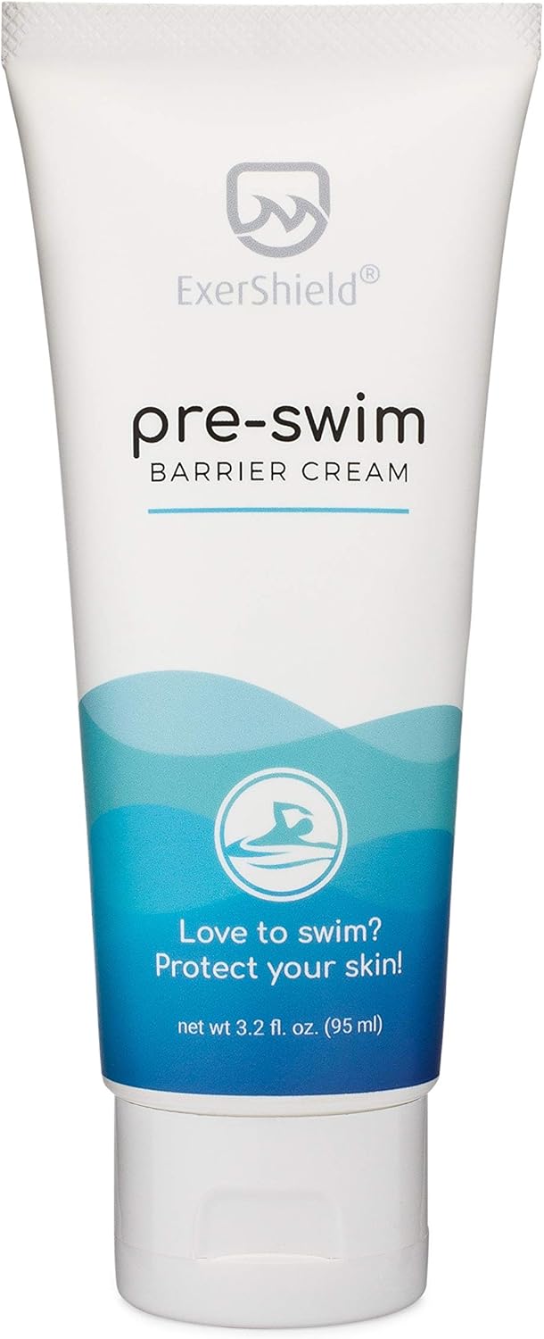 Exershield PreSwim Lotion Chlorine Neutralizing lotion for Swimmers