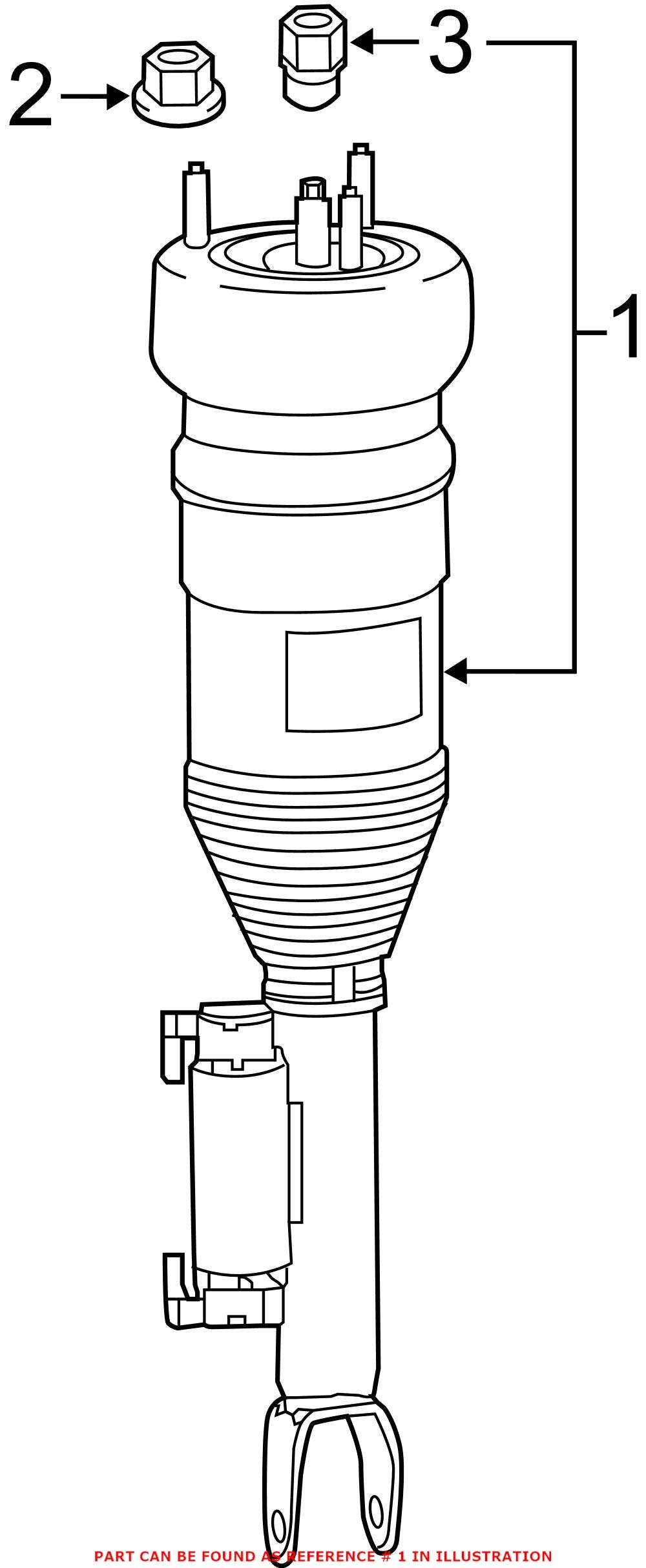 Amazon.com: Genuine OEM Front Right Suspension Strut and Coil 