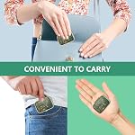 Pill Case Pill Box with Mirror Retro Small Pill Case for Purse or Pocket Bronze Pill Box or Vitamins, Fish Oil, Supplements, Pill Containe Travel Gifts(2PCS)