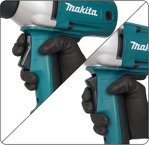 Miniatura 4 de Makita TW0350 Llave de impacto de 12 pulgada con yunque de pasador de retención, azul