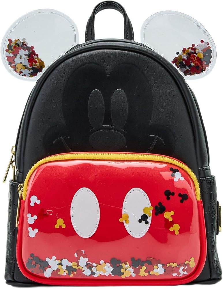 Amazon.com | Loungefly Disney Mickey Mouse Confetti Ears Mini