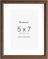 Vista 502 de Fun Memories Portarretratos de metal de 16 x 20 pulgadas con paspartú de 11 x 14 pulgadas, acabado de aluminio cepillado, parte delantera de vidrio