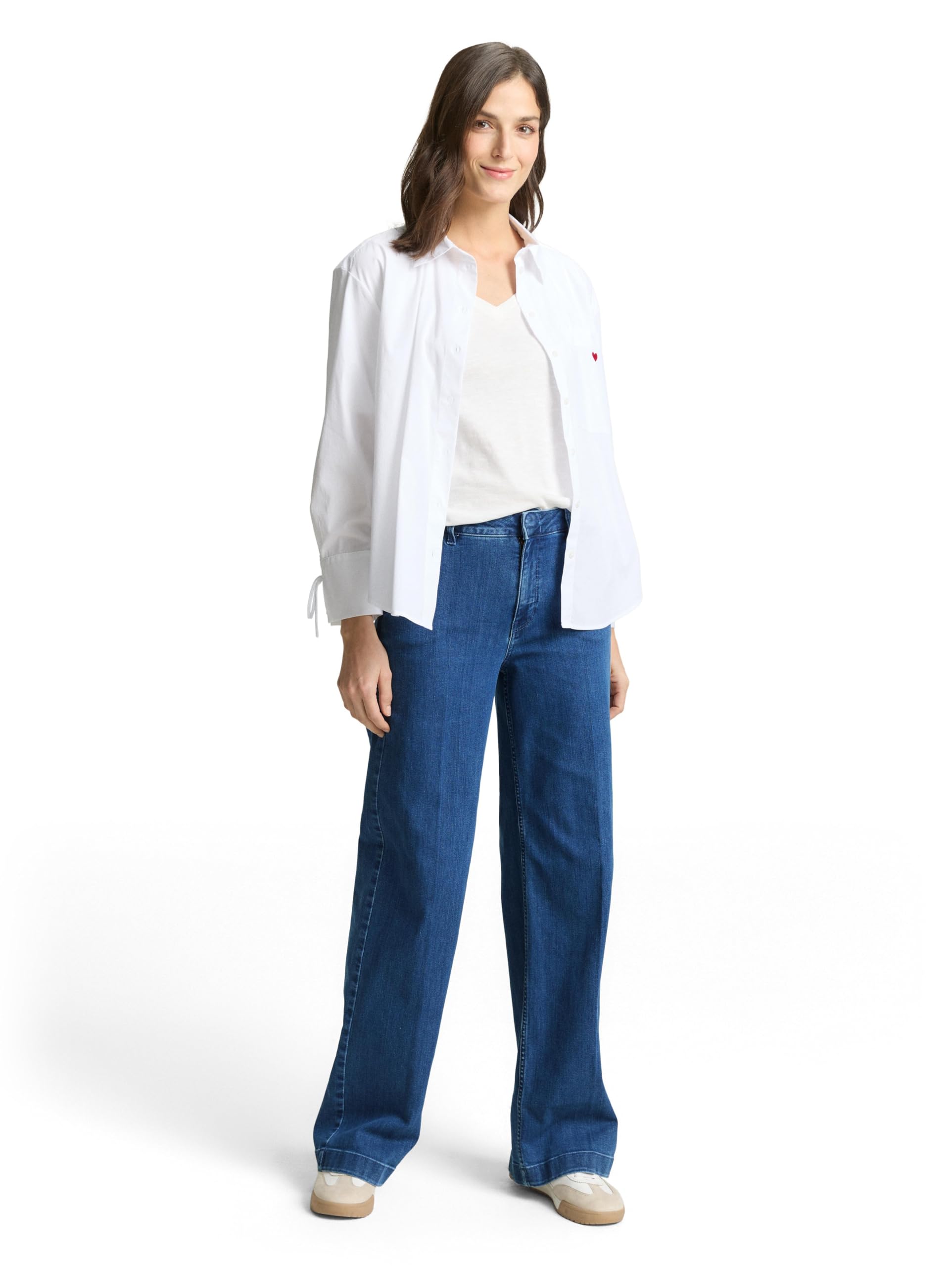 TOM TAILOR Damen TTMADINA Wide Jeans