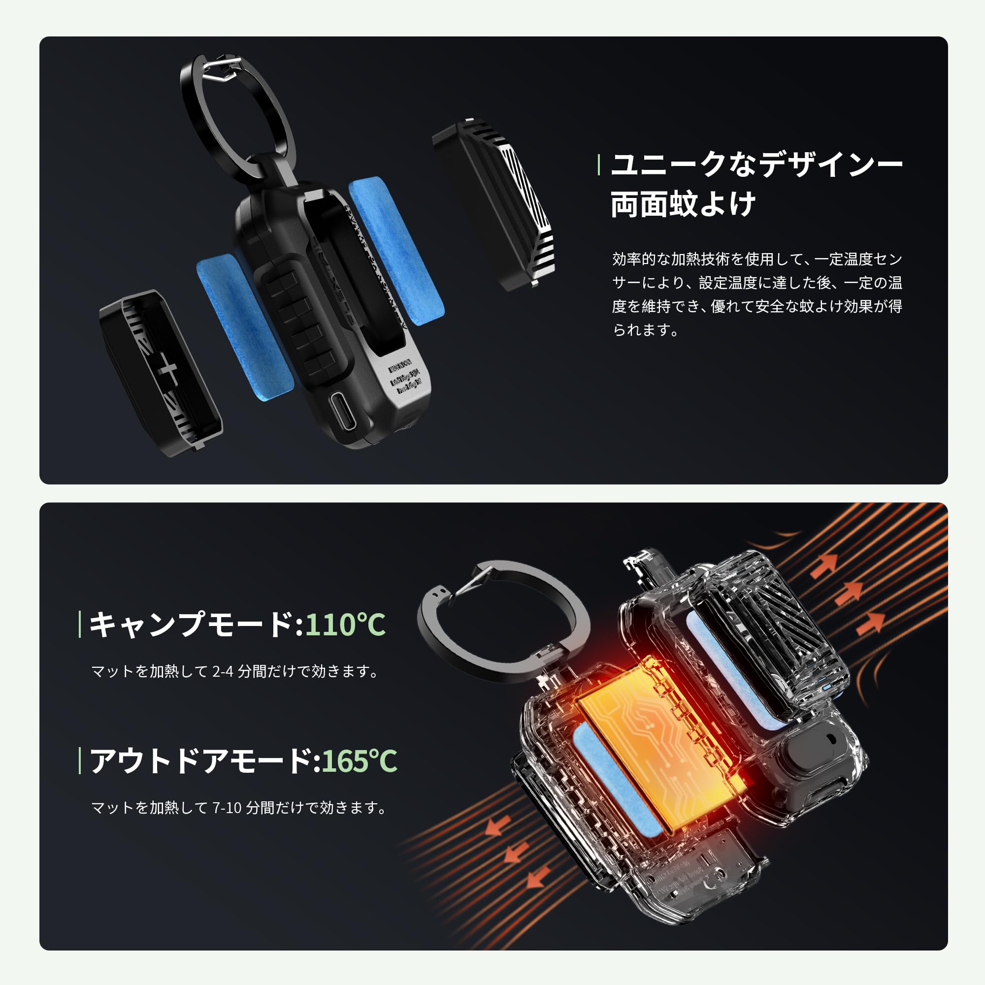 Amazon | FLEXTAILGEAR LIGHT REPEL 蚊取り コード式蚊よけマット加熱