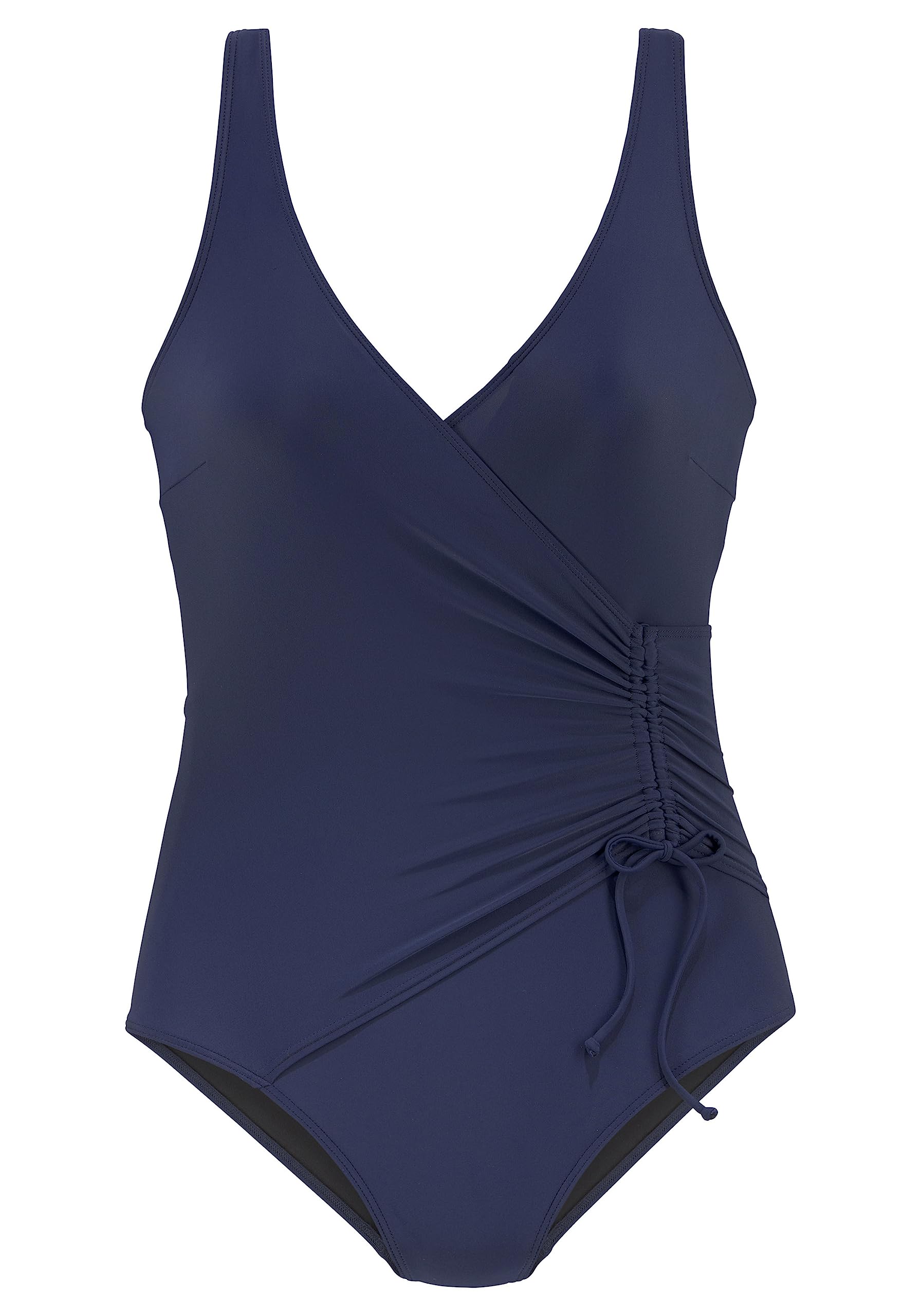 Lascana Badeanzug Cillo Damen Gr. 40 Cup D – marine