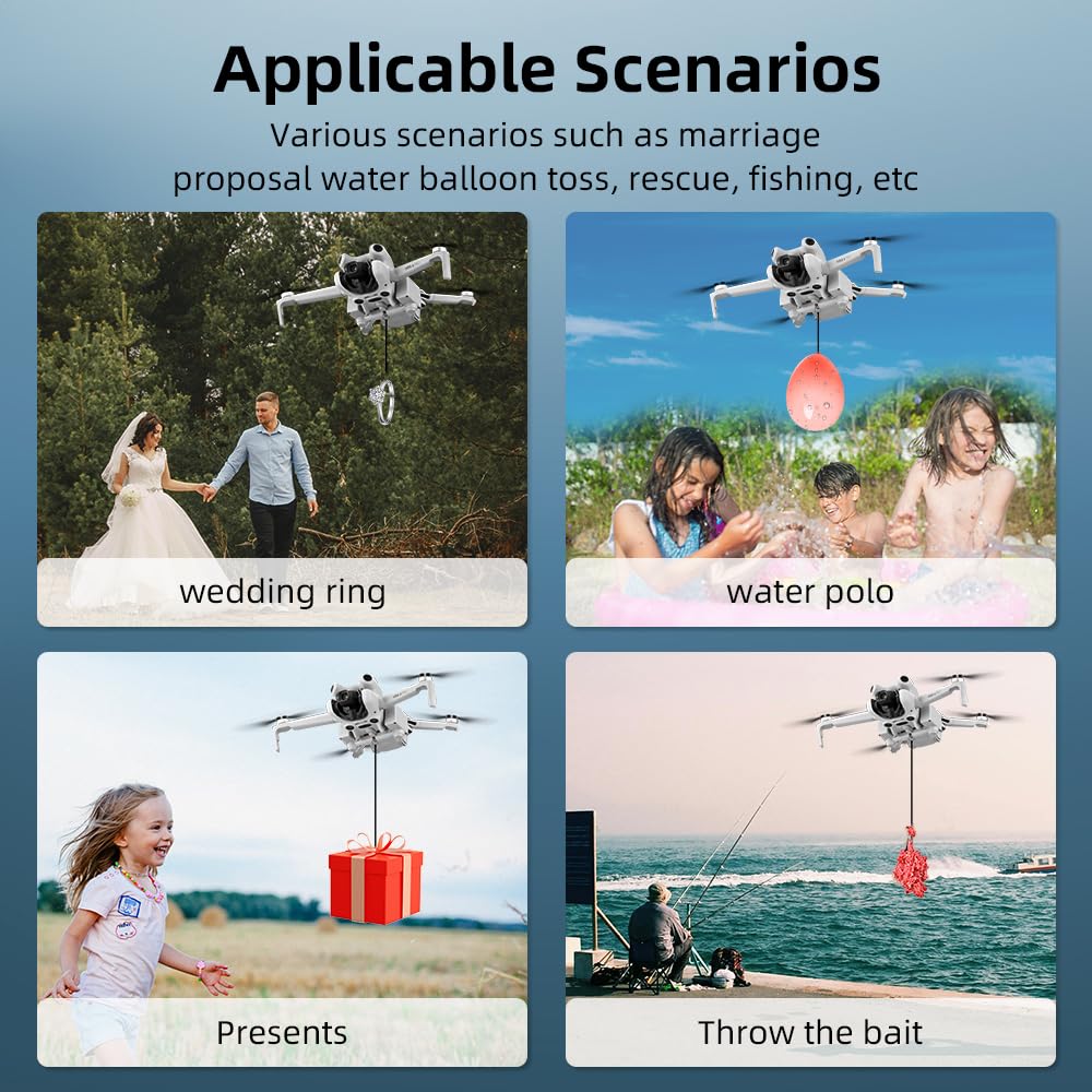 Sistema Drone Airdrop Para 4 Pro/3 Pro/se/m | Cuotas sin interés