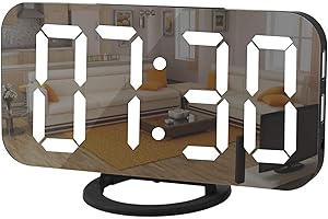 SZELAM Digital Clock: Stylish and Functional Black Room Decor for Your Bedroom