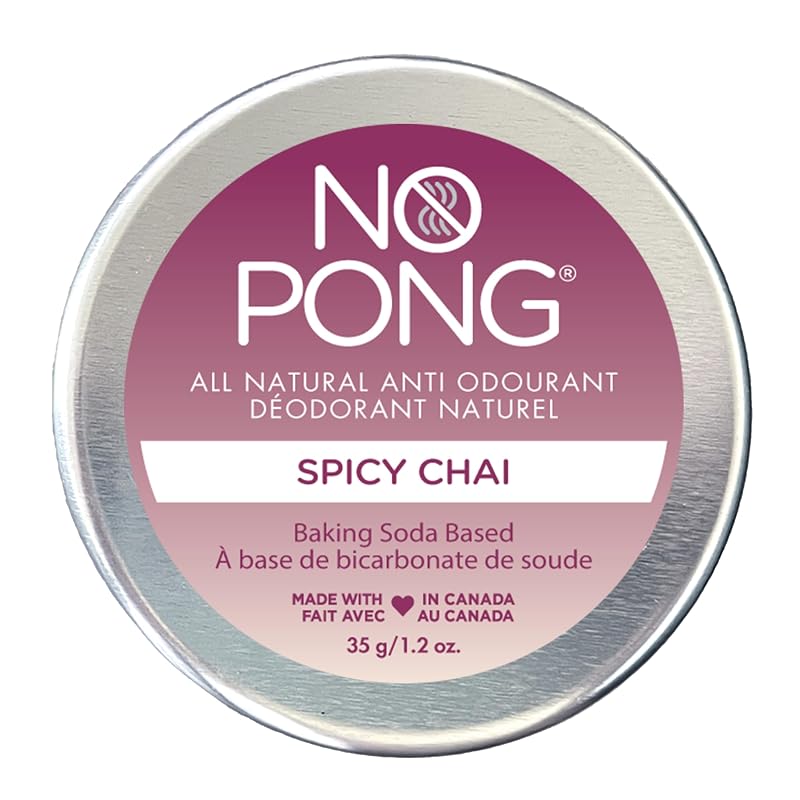 NO PONG Desodorante em Creme Spicy Chai sem alumínio, 35 g