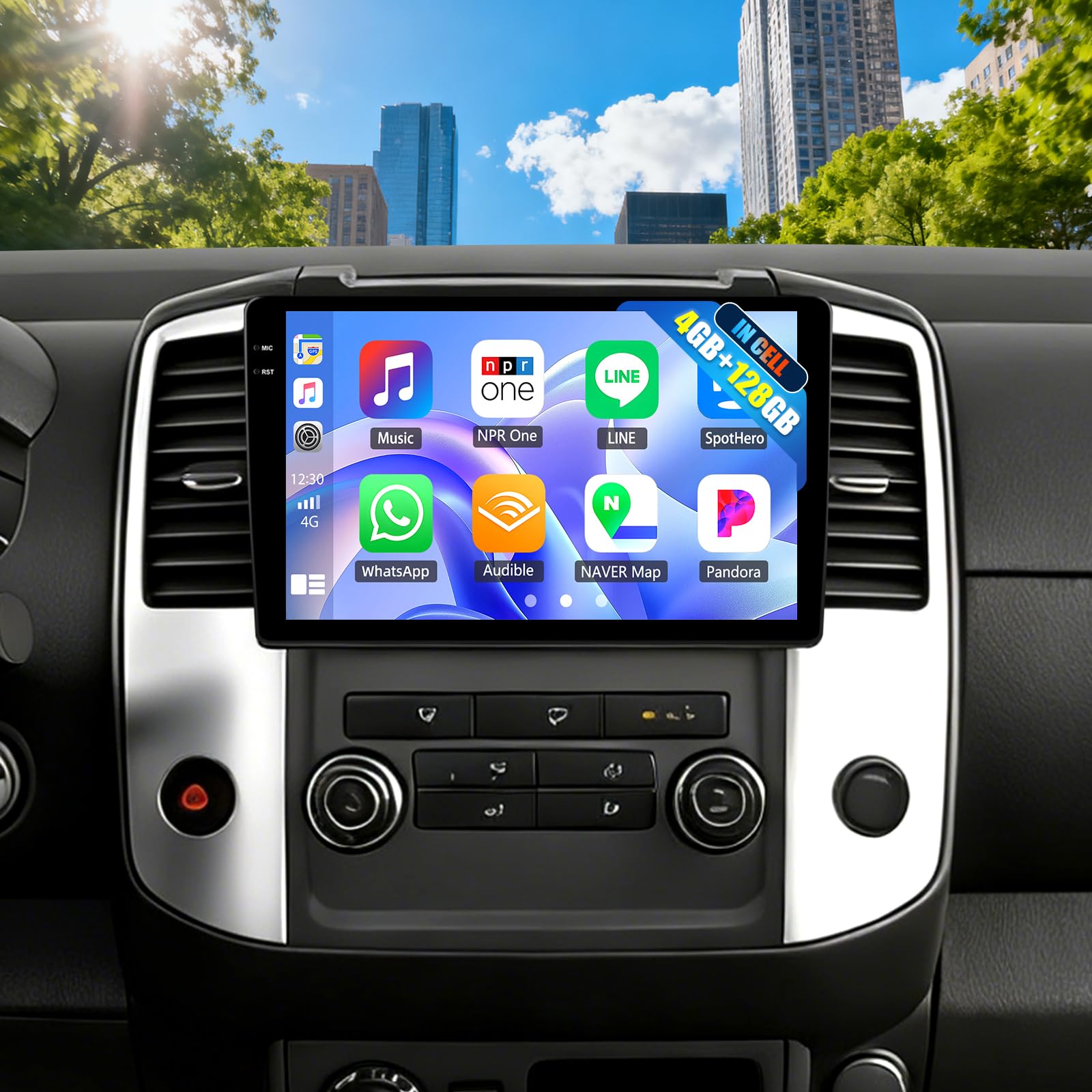 Photo 1 of CAMECHO Car Radio for Nissan Frontier/Xterra 2009-2014