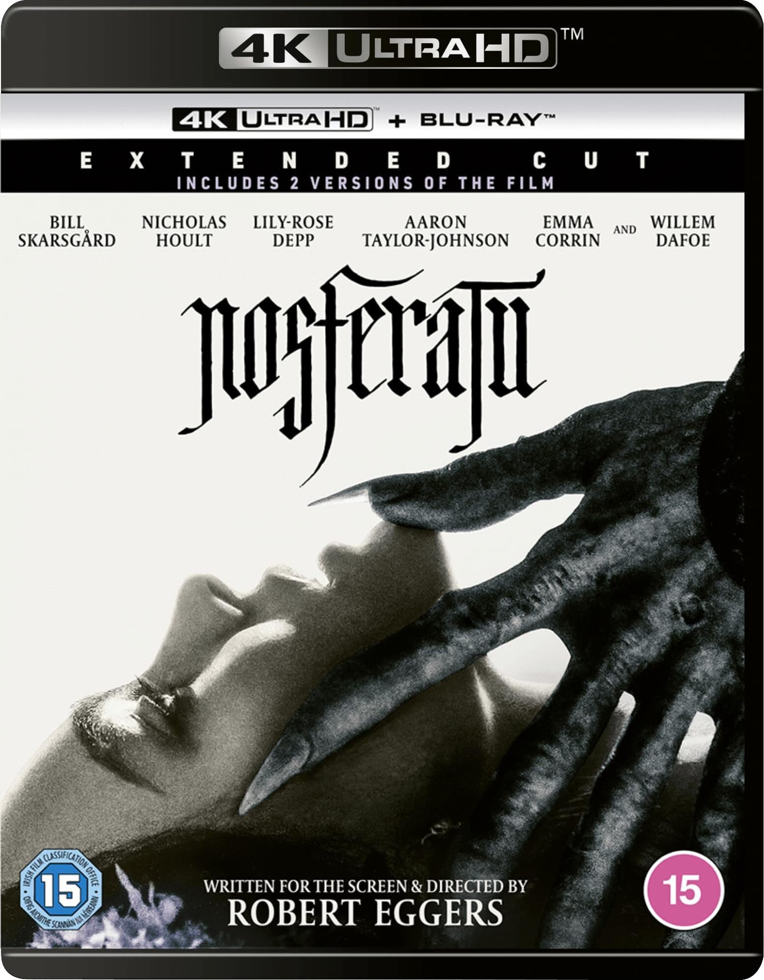 Nosferatu (Extended & Theatrical Cut) [4K UHD + Blu-ray] [Region Free]