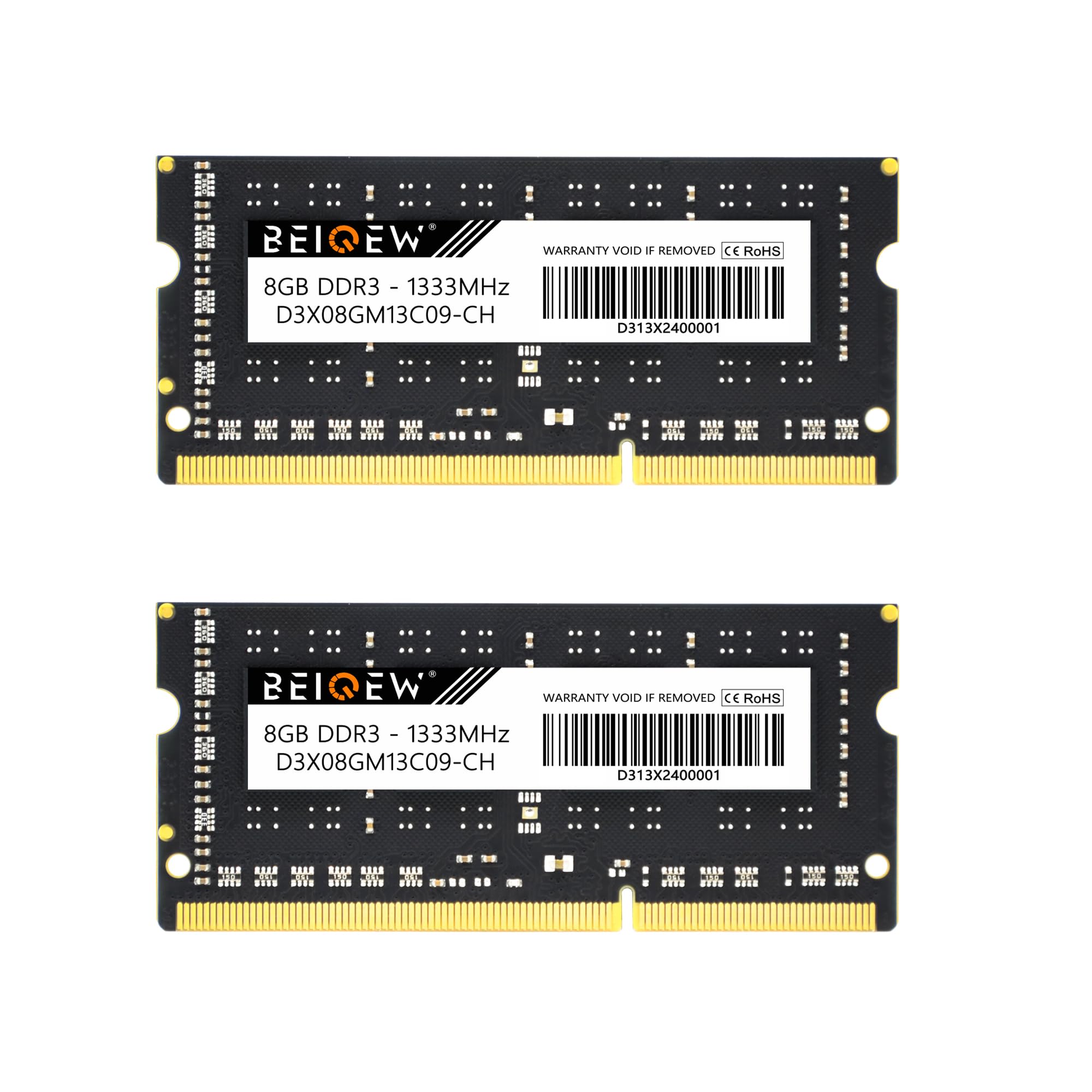 DDR3 8GB 2枚組 計16GBノート用1333 PC3-10600 新品 Amazon.co.jp: PC3-10600 DDR3-1333MHz 8GB×2枚 ノートPC用