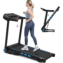 New Treadmills for Home, 3.5HP Hydraulic System Auto Foldable Treadmill with Incline,10MPH 350Lbs Weight Capacity Electric Treadmills with Heart Rate Sensors,Type C & USB Charge,Bluetooth Speaker