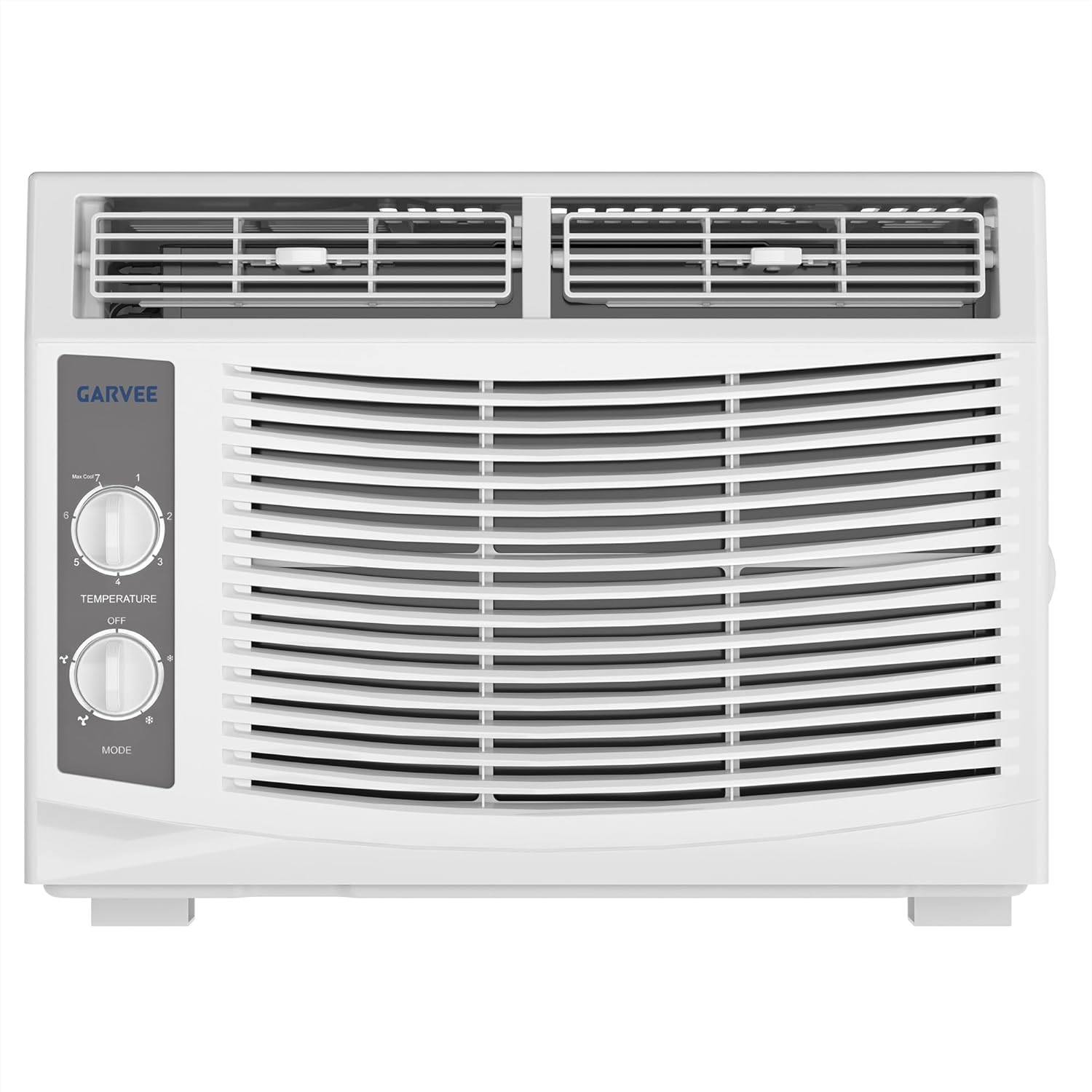 GarveeHome 5000 BTUs Window Air Conditioner, Mechanical Control Wall Mount Air Conditioner for Rooms Up to 150 Sq.Ft, Window AC Unit for Apartment, Bedroom, White