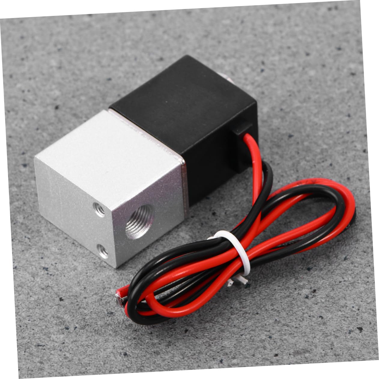 Magnetventil 1/4 Zoll Dc 24v Pneumatisches 2-wege Magnetventil Aluminiumgehäuse Butyl Dichtung Für Luft Gas Wasser