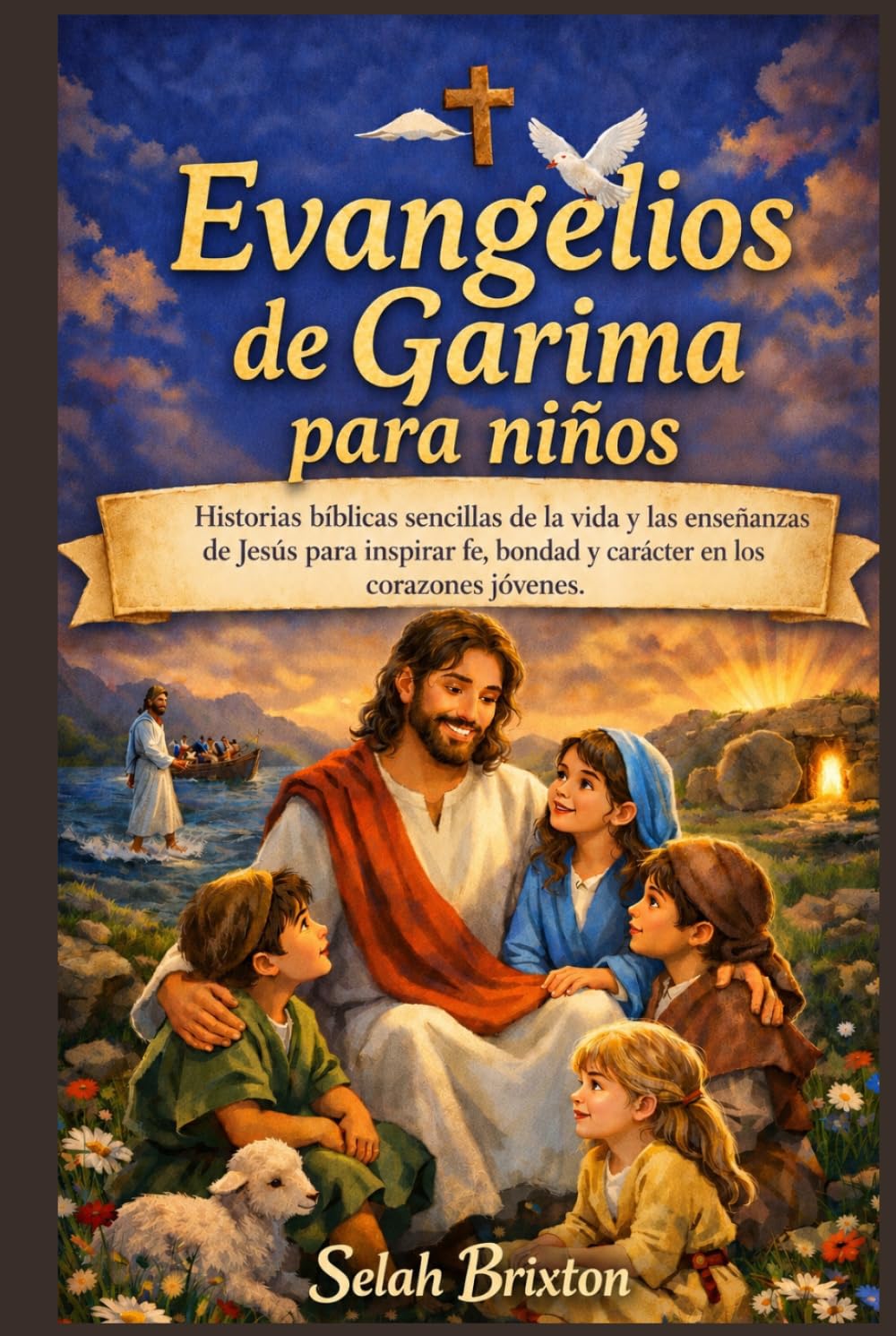 Evangelios de Garima para niños: Historias bíblicas sencillas de la vida y las enseñanzas de Jesús para inspirar fe, bondad y carácter en los corazones jóvenes.