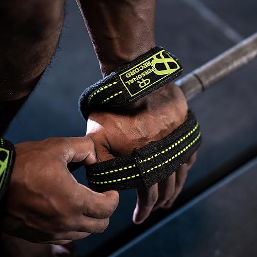 Miniatura 7 de Deadlift Straps - Figuras 8 correas de levantamiento de pesas para levantamiento de pesas, culturismo, Strongman - Muñequeras de soporte de agarre