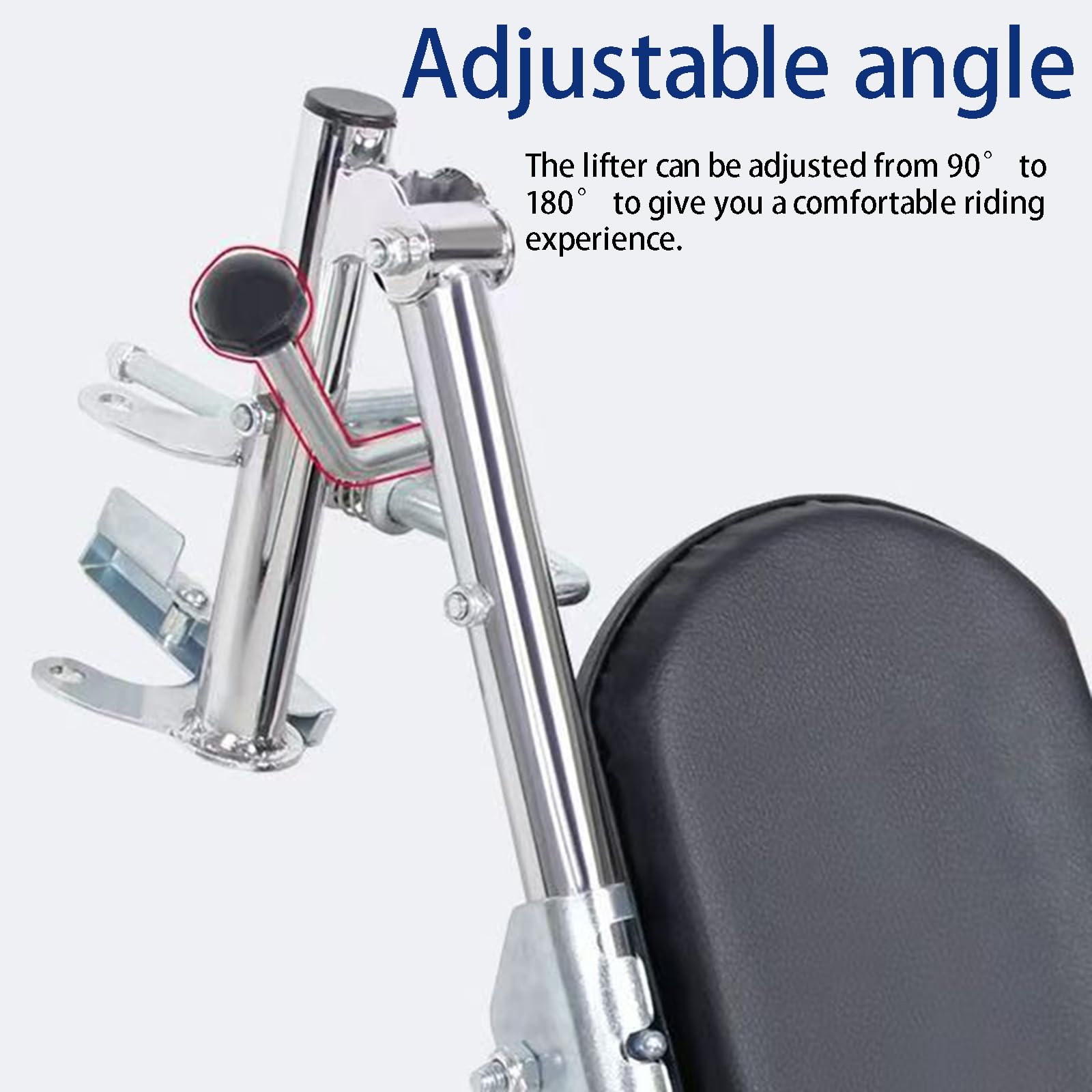 Reposapiés universal para silla de ruedas con reposapiés compuestos, ángulo ajustable de 90° a 180°, fácil de limpiar, reposapiés acolchados, soporta hasta 100 kg