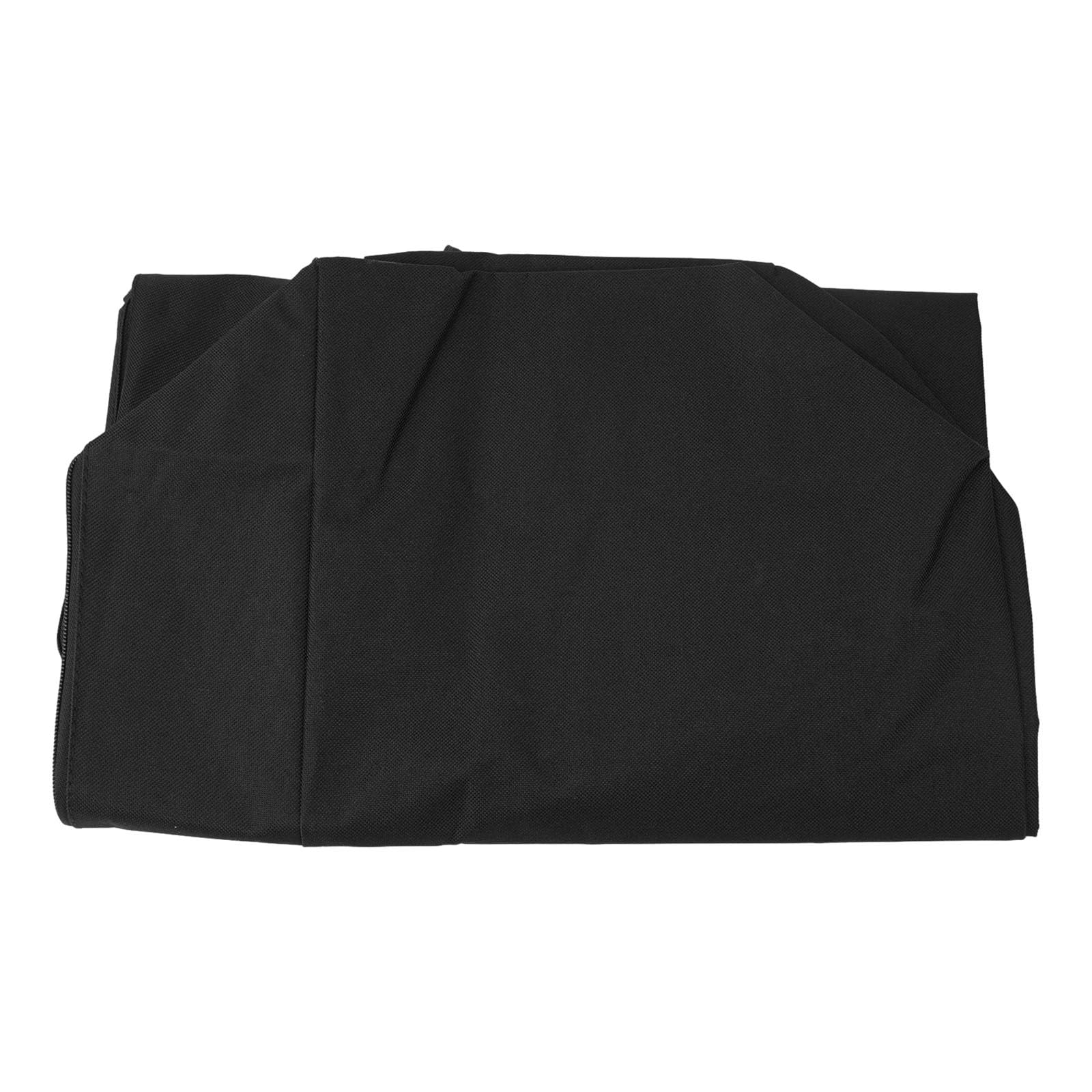 Borsa portaoggetti ombrellone spiaggia Oxford resistente tracolla nero 150x20x20 cm