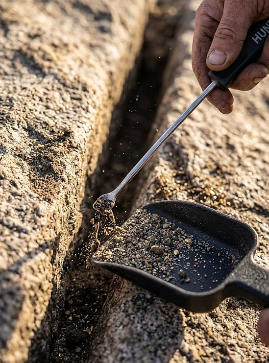 Bedrock Gold Mining Prospecting Kit with Micro Sluice Box