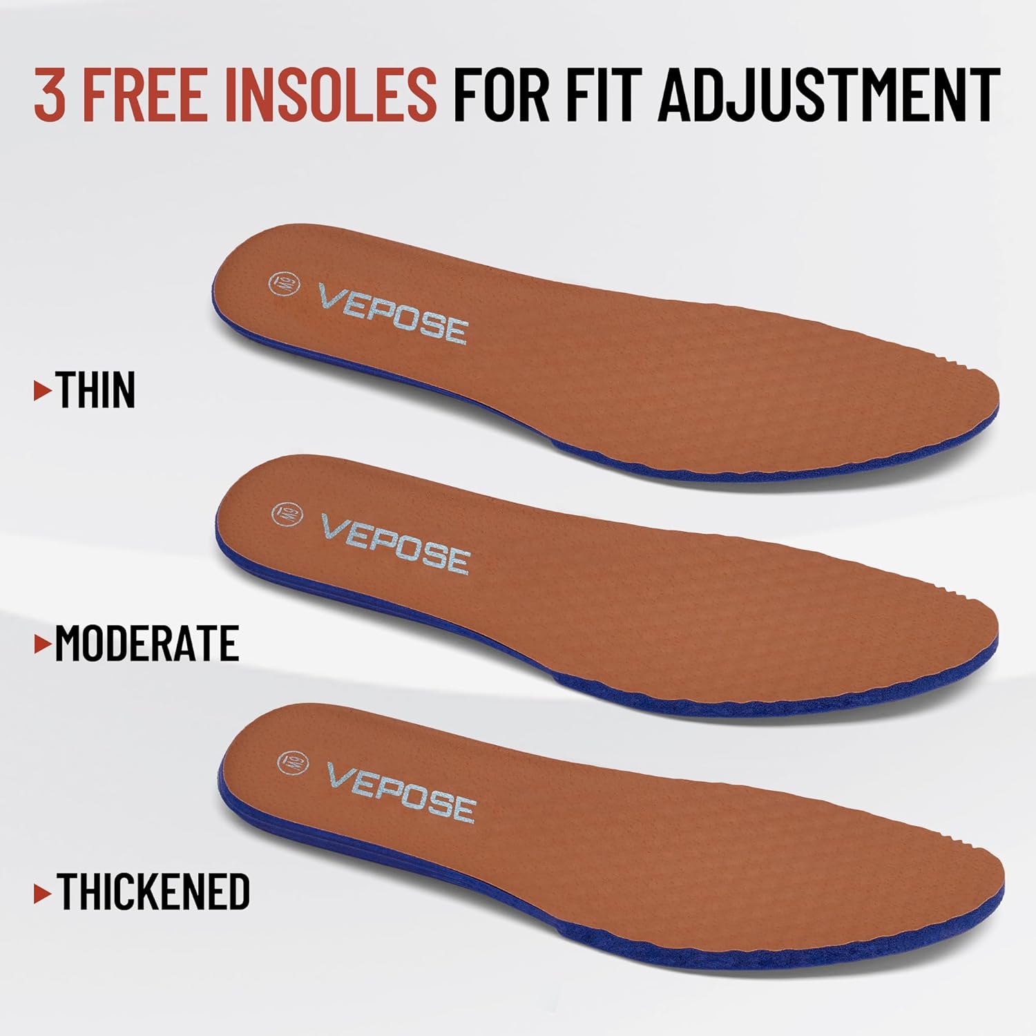 VEPOSE Women's Chelsea Boots, 9519 Slip on Platform Chunky Heel Round Toe Ankle Boot with Elastic Band