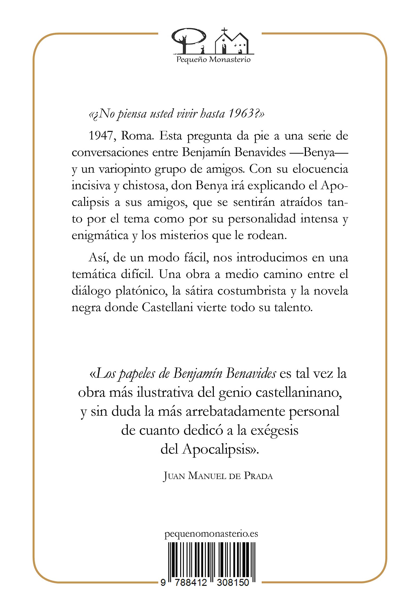 Los papeles de Benjamín Benavides: Una novela sobre el fin del mundo