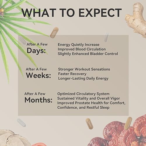 Miniatura 7 de Suplemento de apoyo para la salud de la próstata con refuerzo de óxido nítrico  90 cápsulas y 90 cápsulas