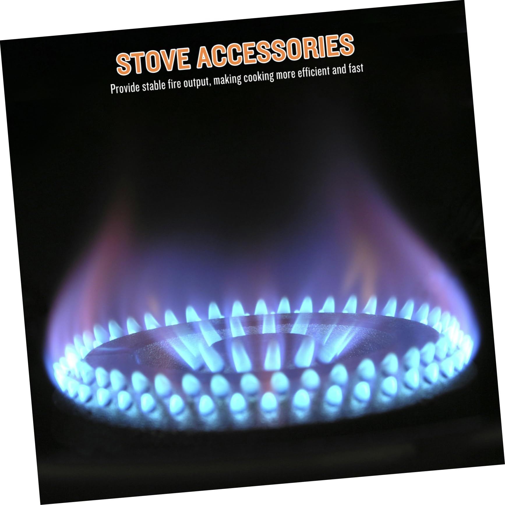 Toyvian 3 Piezas Cabezal Gas Compatible con Estufas Resistente Desgaste Limpiar Accesorio de Cocina