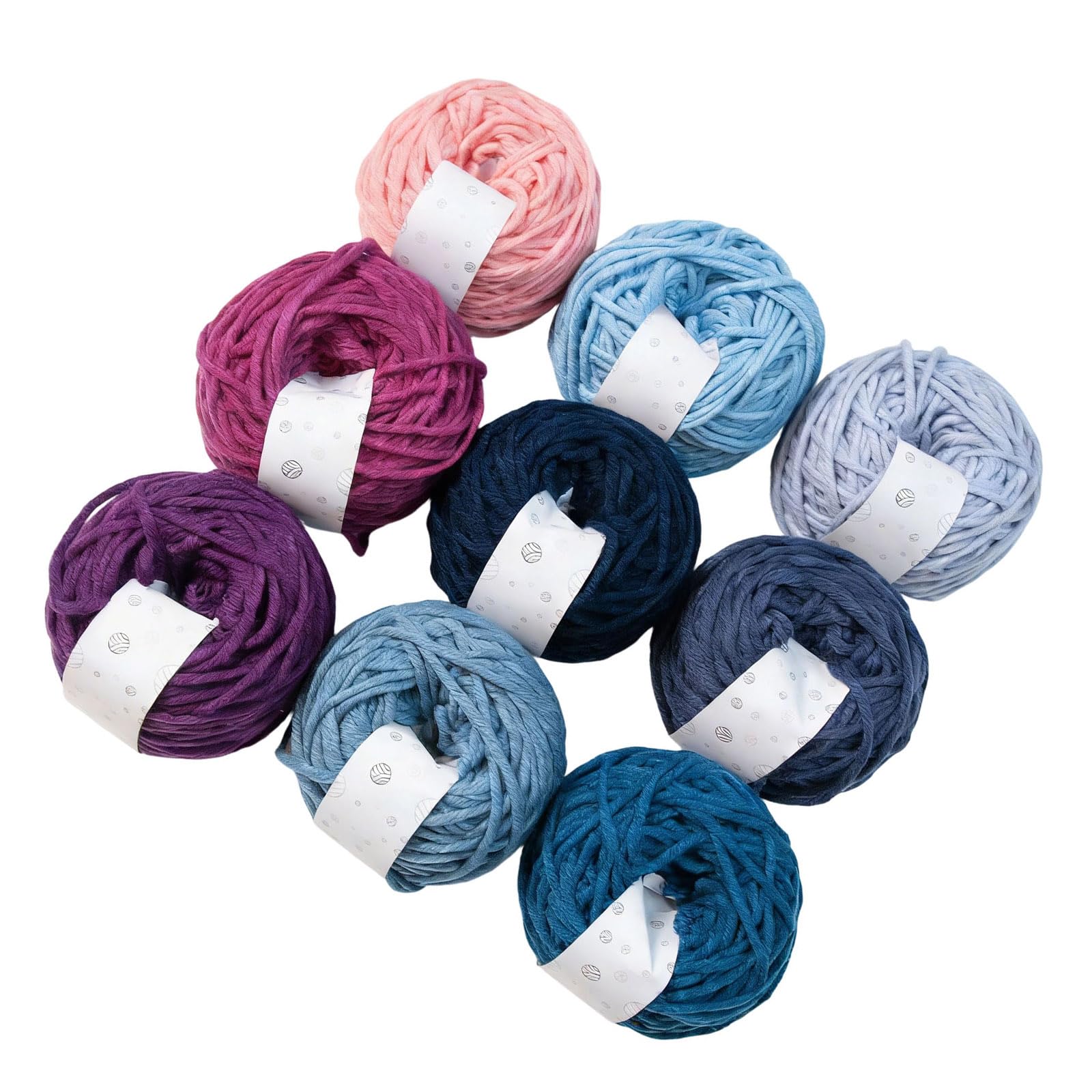 Piceioep Multicolor Cotton Thread for Jewelry Making Bracelets Necklaces and Decorative Projects Vibranting Craft Thread Home Decoration
