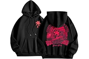 Hoodies for Teen Girls Under 10 Dollars: Pink Graphic Hoodie for Girls