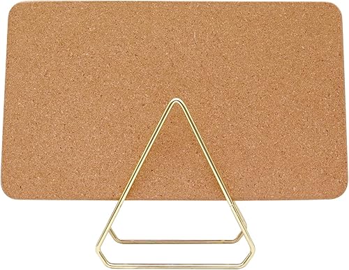 Salvamanteles de corcho para platos calientes y organizador de platos de cocina