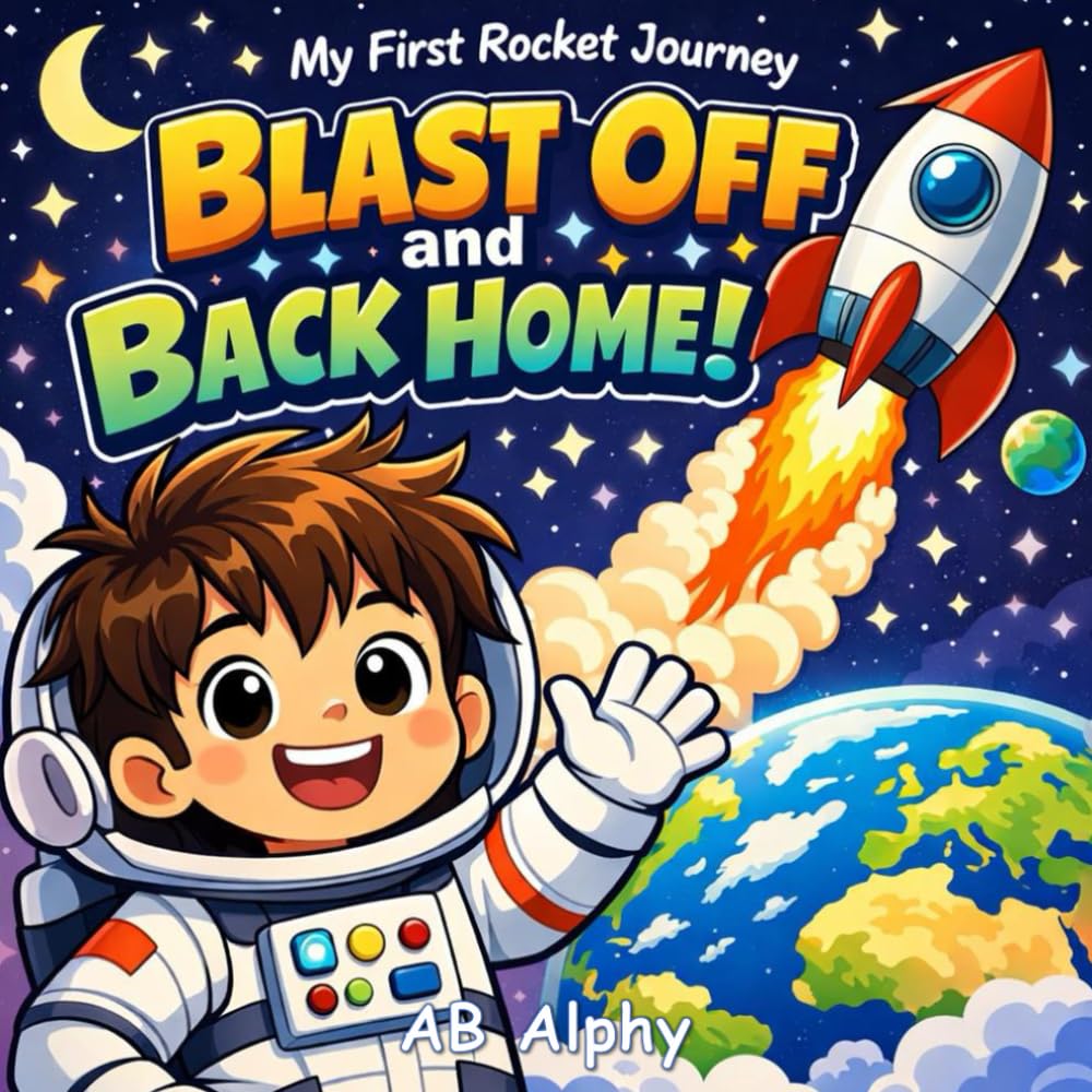 My First Rocket Journey: Blast Off and Back Home!: A Fun Space Adventure for Little Astronauts: 1