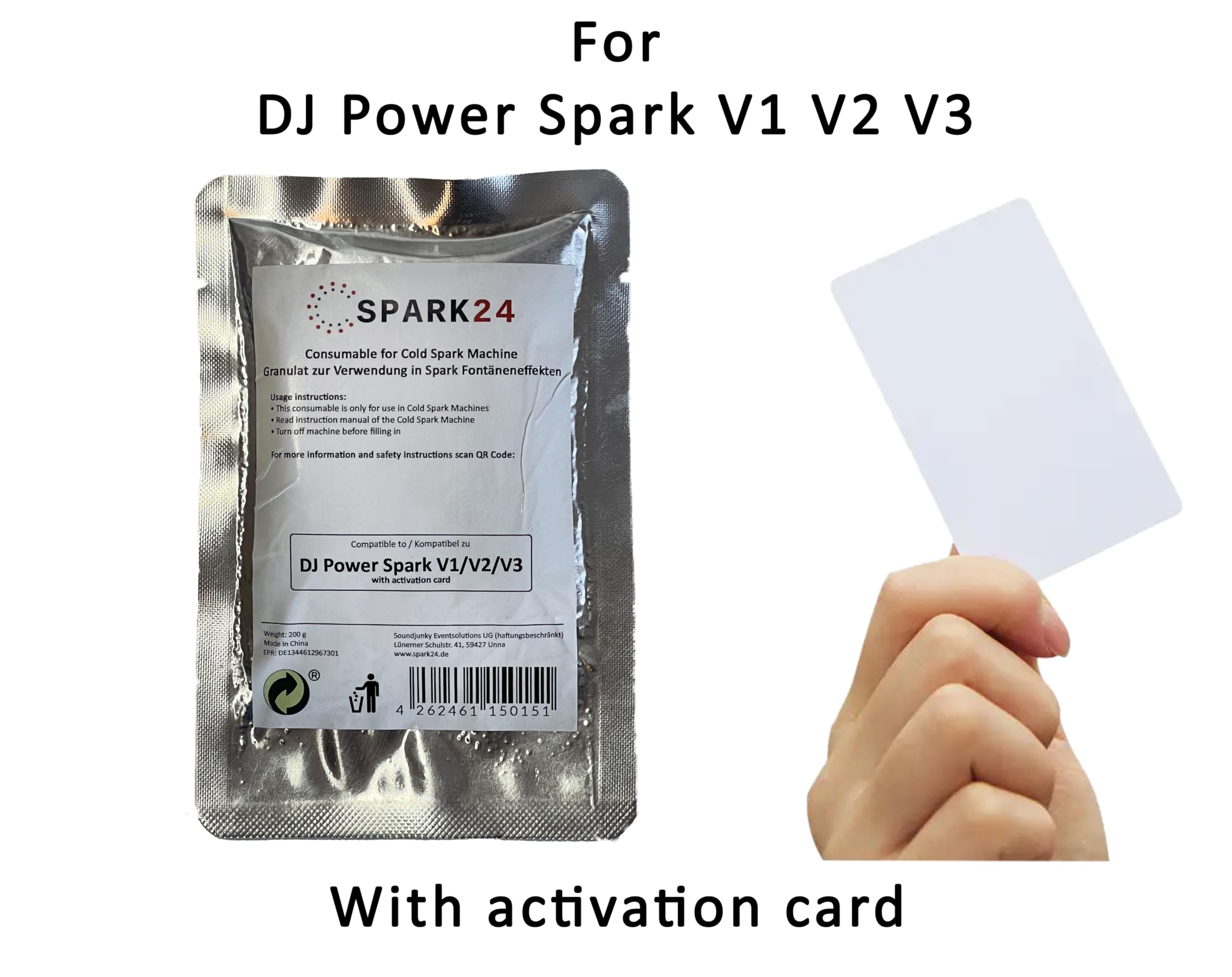Granulato compatibile con DJ Power SPARK V1 V2