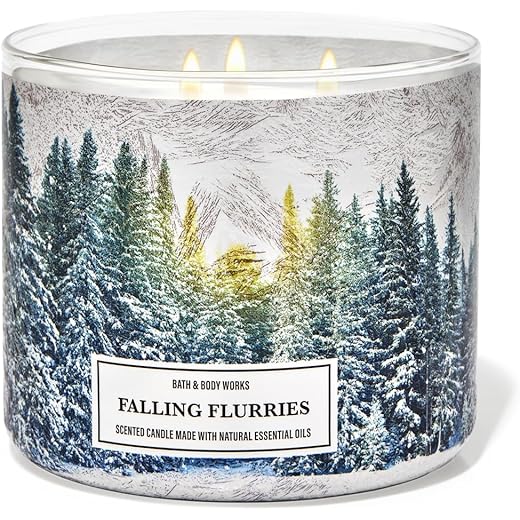 Falling Flurries 3-Wick Candle 411g