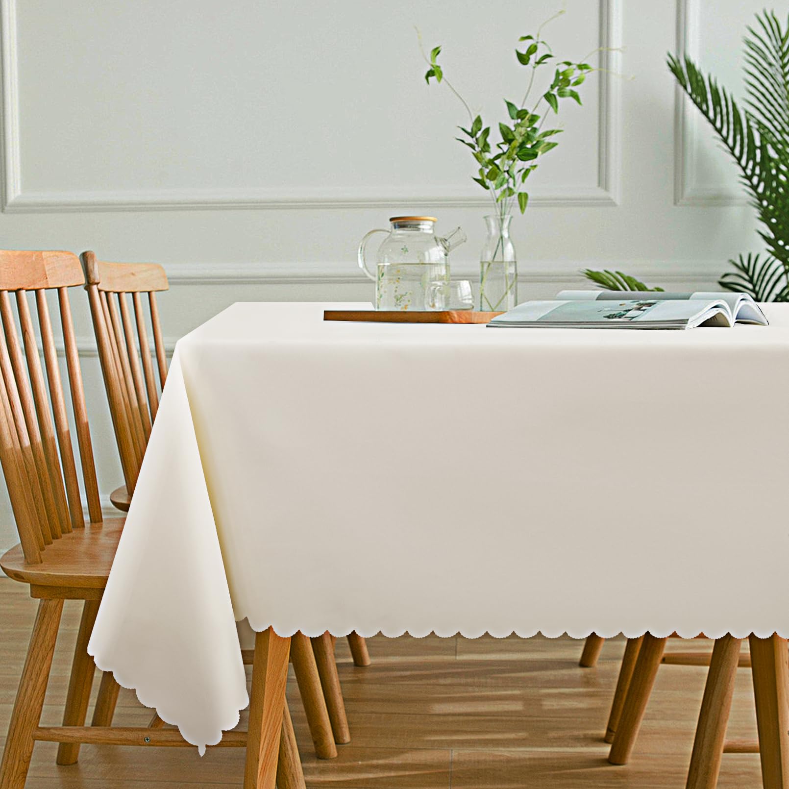 EOGRFW Rectangle Tablecloth, Waterproof Tablecloth, 130 X 200 Cm