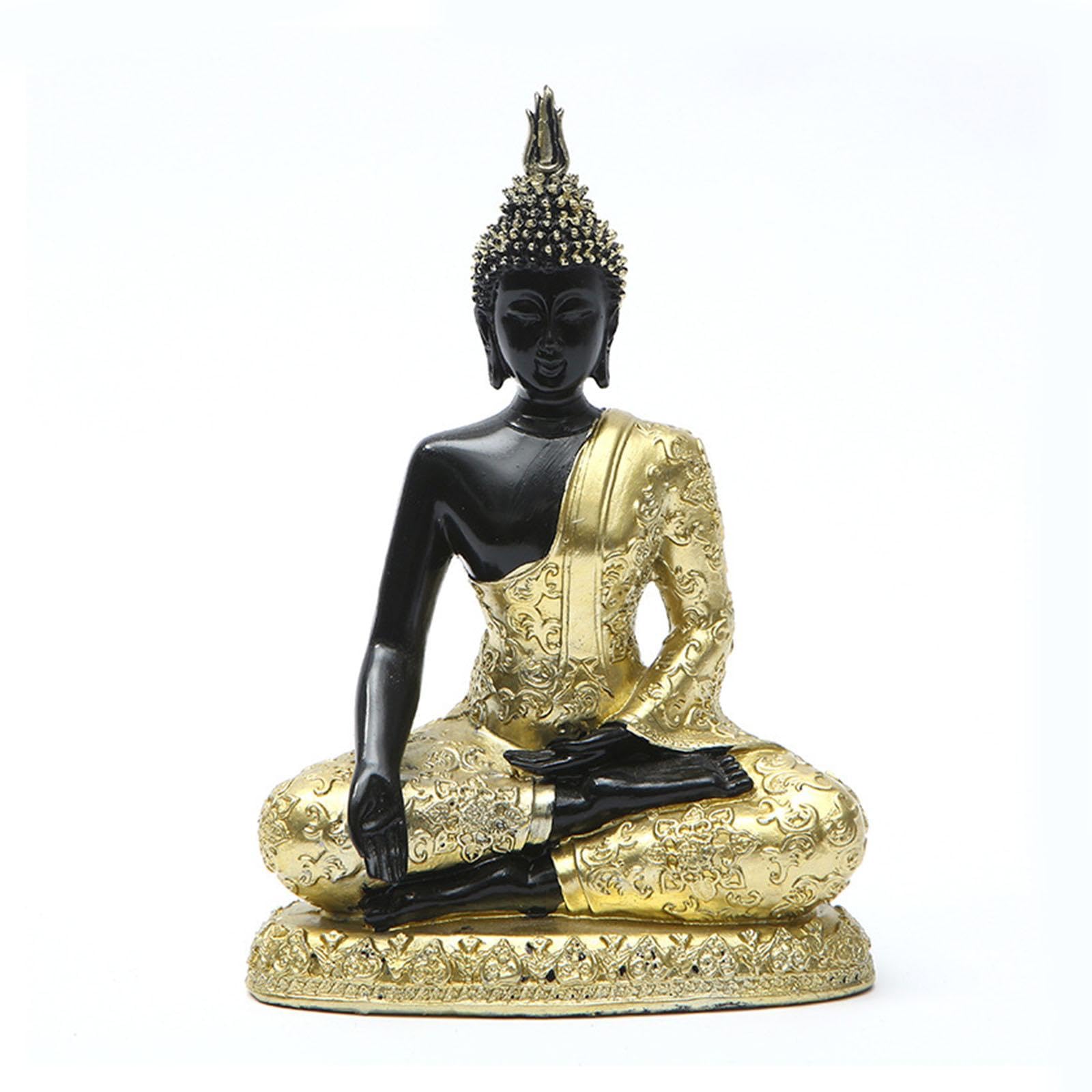 Amazon.co.jp: GUOOL タイの仏像置物仏教美術工芸品彫刻樹脂工芸品 