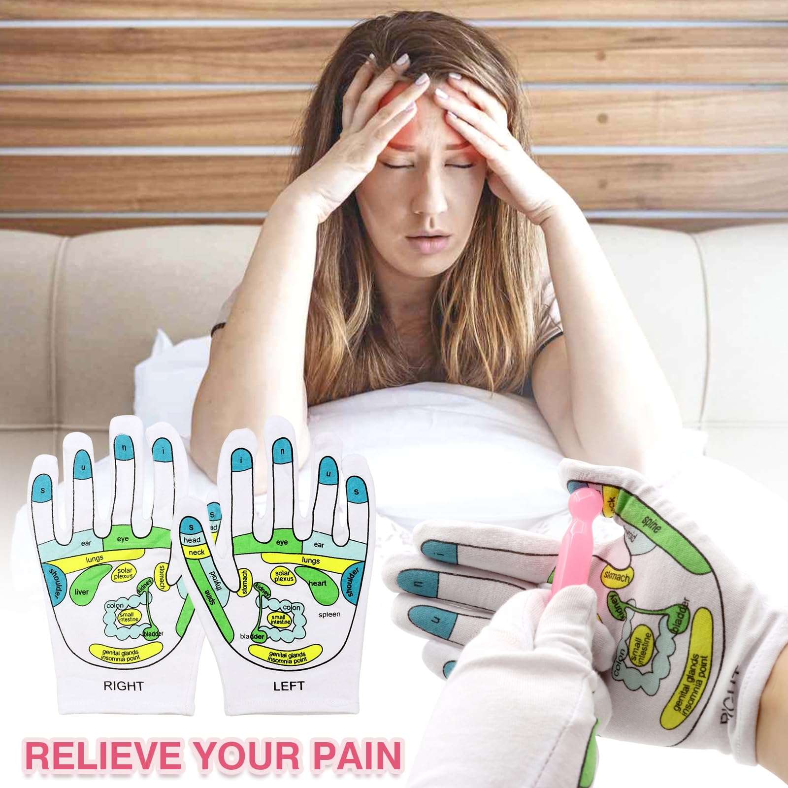 Reflexology Massage Socks - Acupressure for Tired Feet