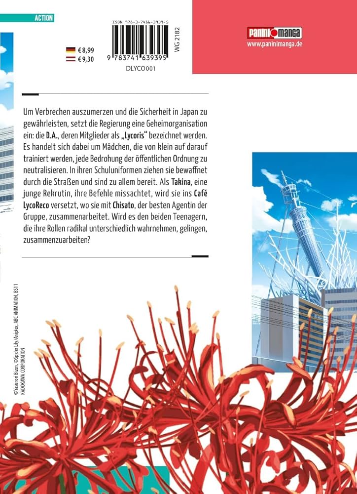 Amazon.com: Lycoris Recoil 01: 9783741639395: Yasunori Bizen