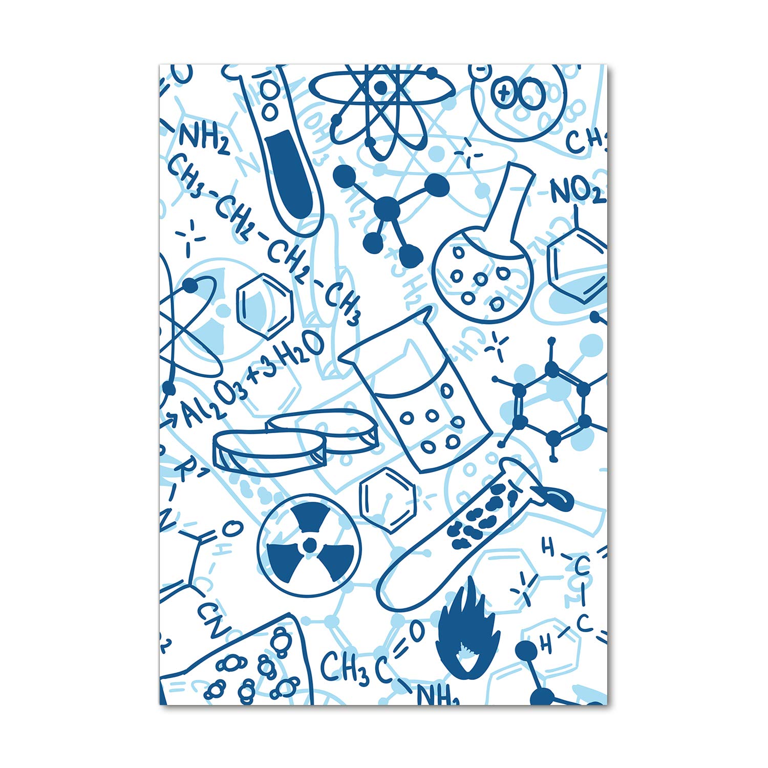 Image sur Verre Acrylique Tulup pour chambre d'adolescent | Tableau déco bleu