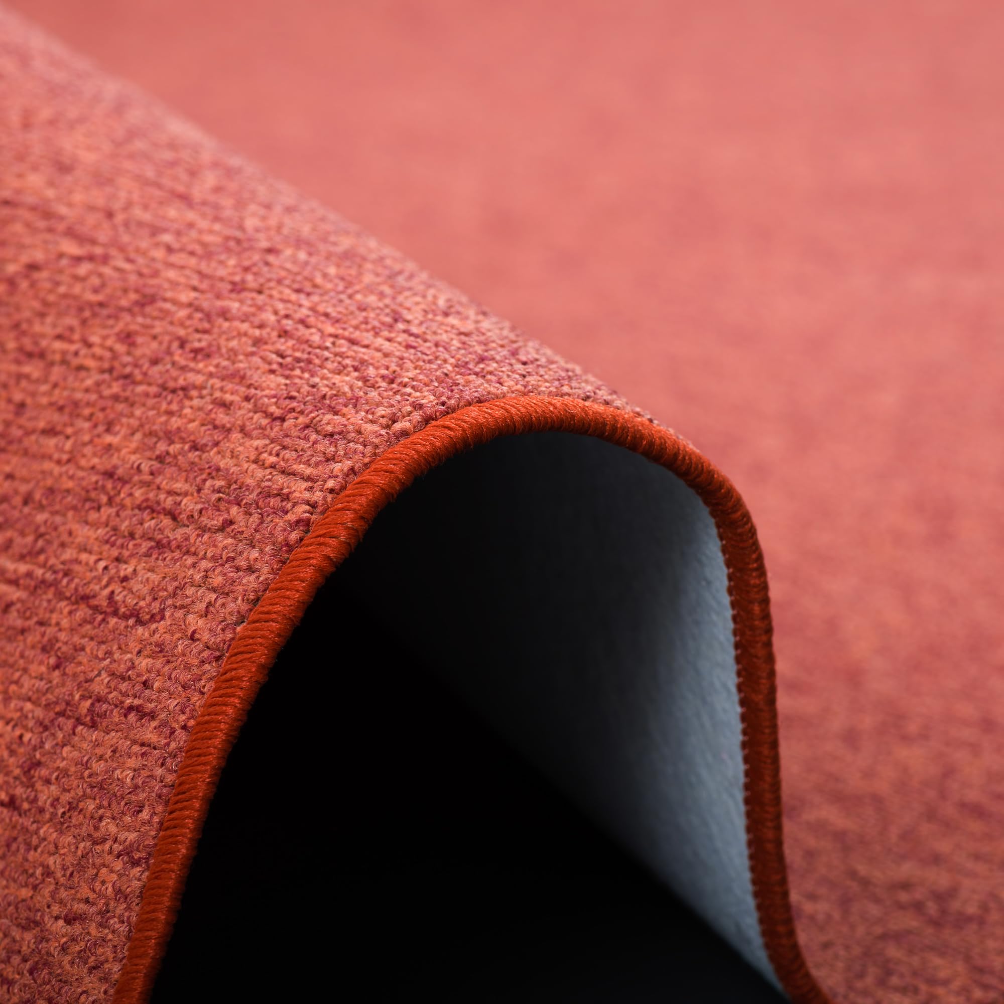 Snapstyle Schlingen Velours Teppich Modern Einfarbig | Flurteppich | Wohnzimmerteppich | Küchenteppich robust und pflegeleicht | Viele Größen und Farben