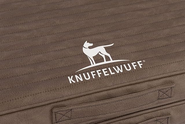 Foto 4 de 4 de Knuffelwuff Roanoke - Esterilla de Viaje Plegable para Perros (100 x 80 cm, Piel sintética, 100 x 80 cm)…