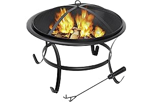Kingso 22 Inches Outdoor Fire Pit: The Perfect Fireside Companion
