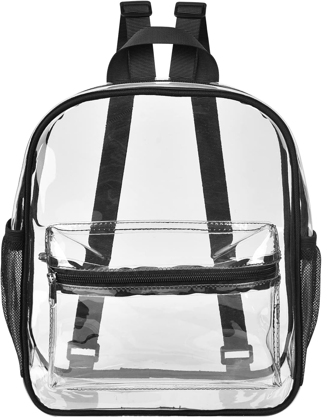Clear Backpack Stadium Approved Clear Mini Backpack for Work Concert Security Travel & Sporting