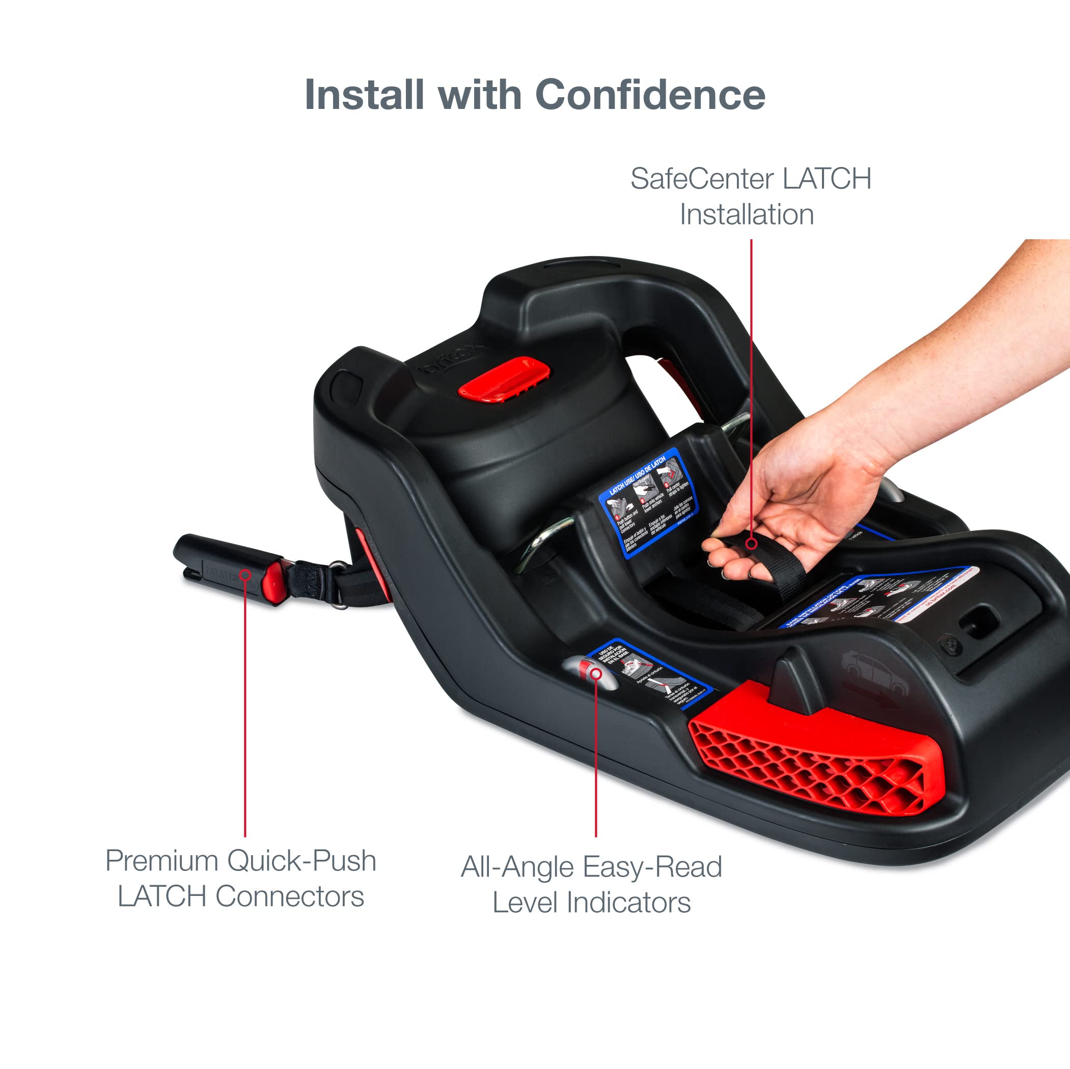 Amazon.com : Britax B-Safe Gen2 FlexFit Infant Car Seat, StayClean - Stain,  Moisure & Odor Resistant Fabric : Baby