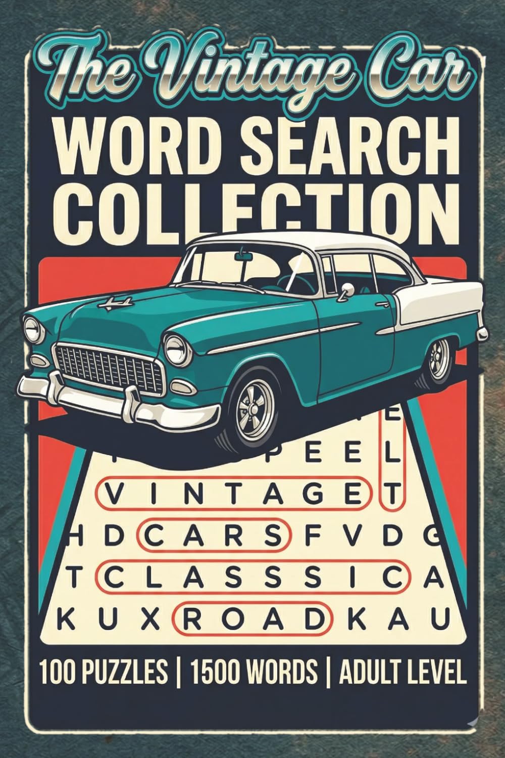 The Vintage Car Word Search Collection: A Nostalgic Puzzle Journey Through Classic Automobiles and Timeless Designs